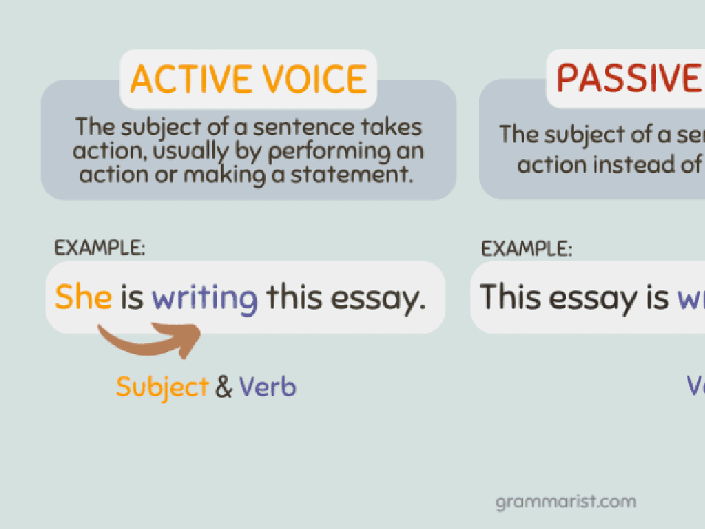 Active-And-Passive-Voice