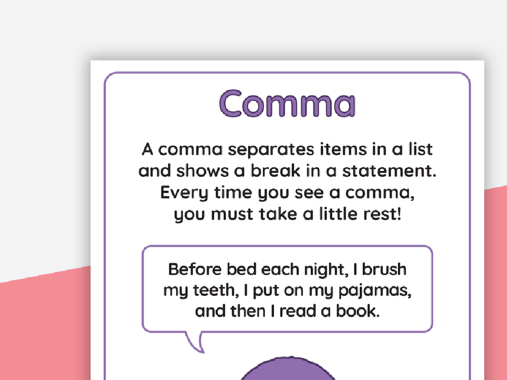 Commas