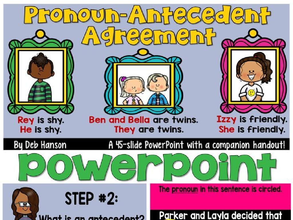 Pronouns-And-Antecedents