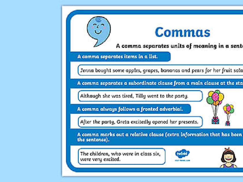 Commas