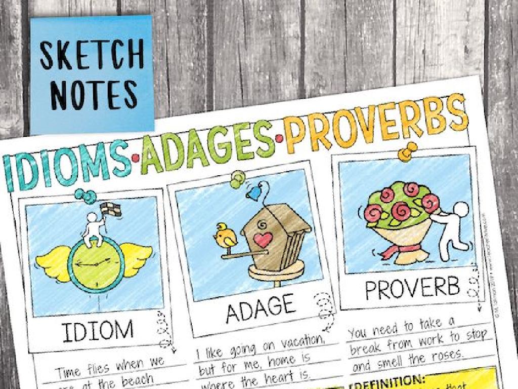 Idioms-And-Adages