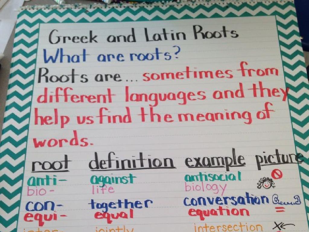 Greek-And-Latin-Roots